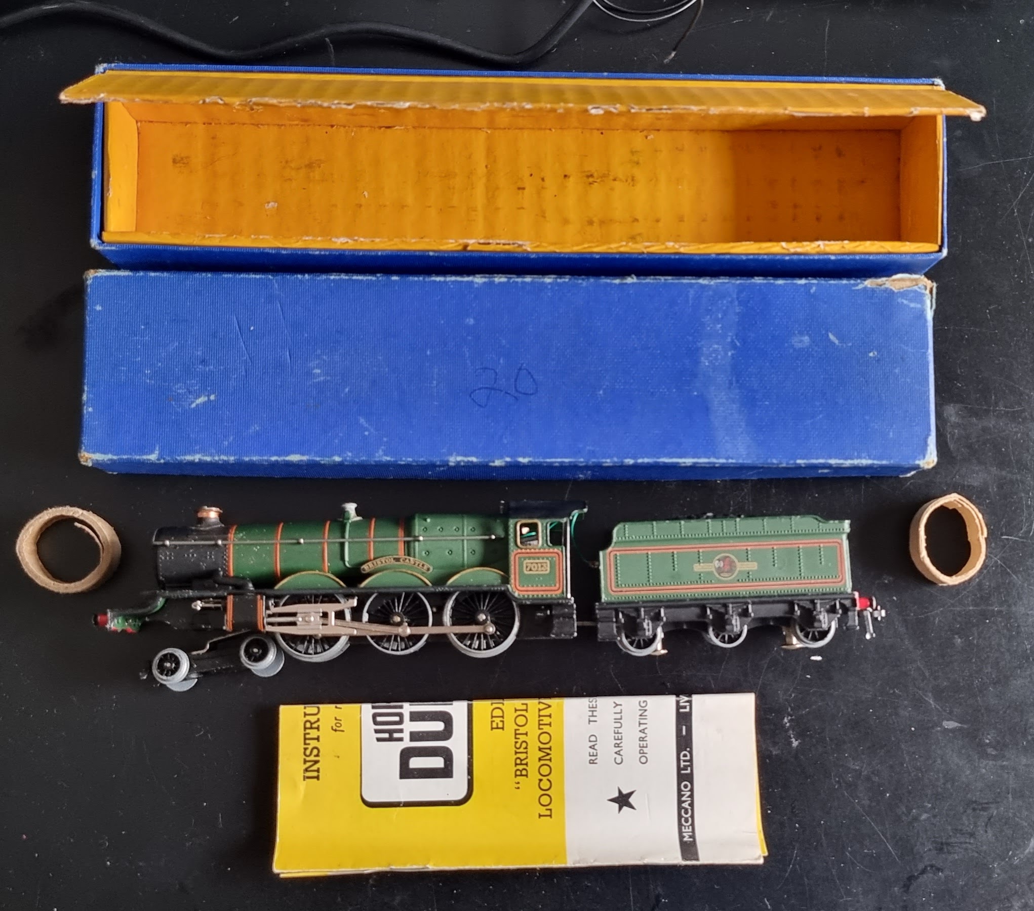 A Boxed Hornby Dublo 3-Rail Bristol Castle Locomotive and Tender