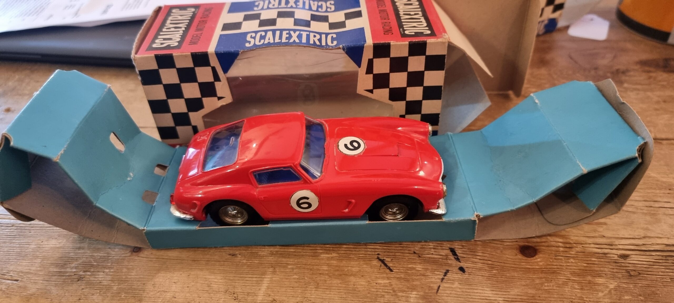 Vintage Scalextric C69 Ferrari GT250 Berlinetta excellent boxed Chapel Yard Stores