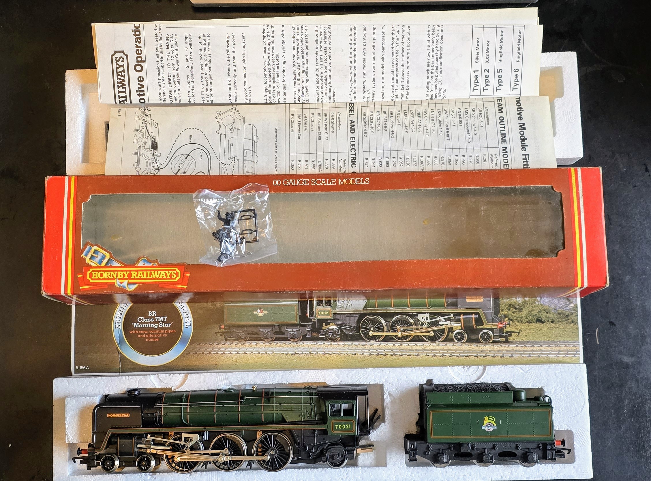 Hornby R2180 BR 4-6-2 Britannia Class 7mt Locomotive 70040